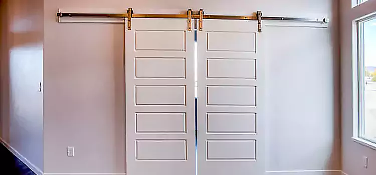 Glass Barn Door with Installation Hardware Kit Pawtucket